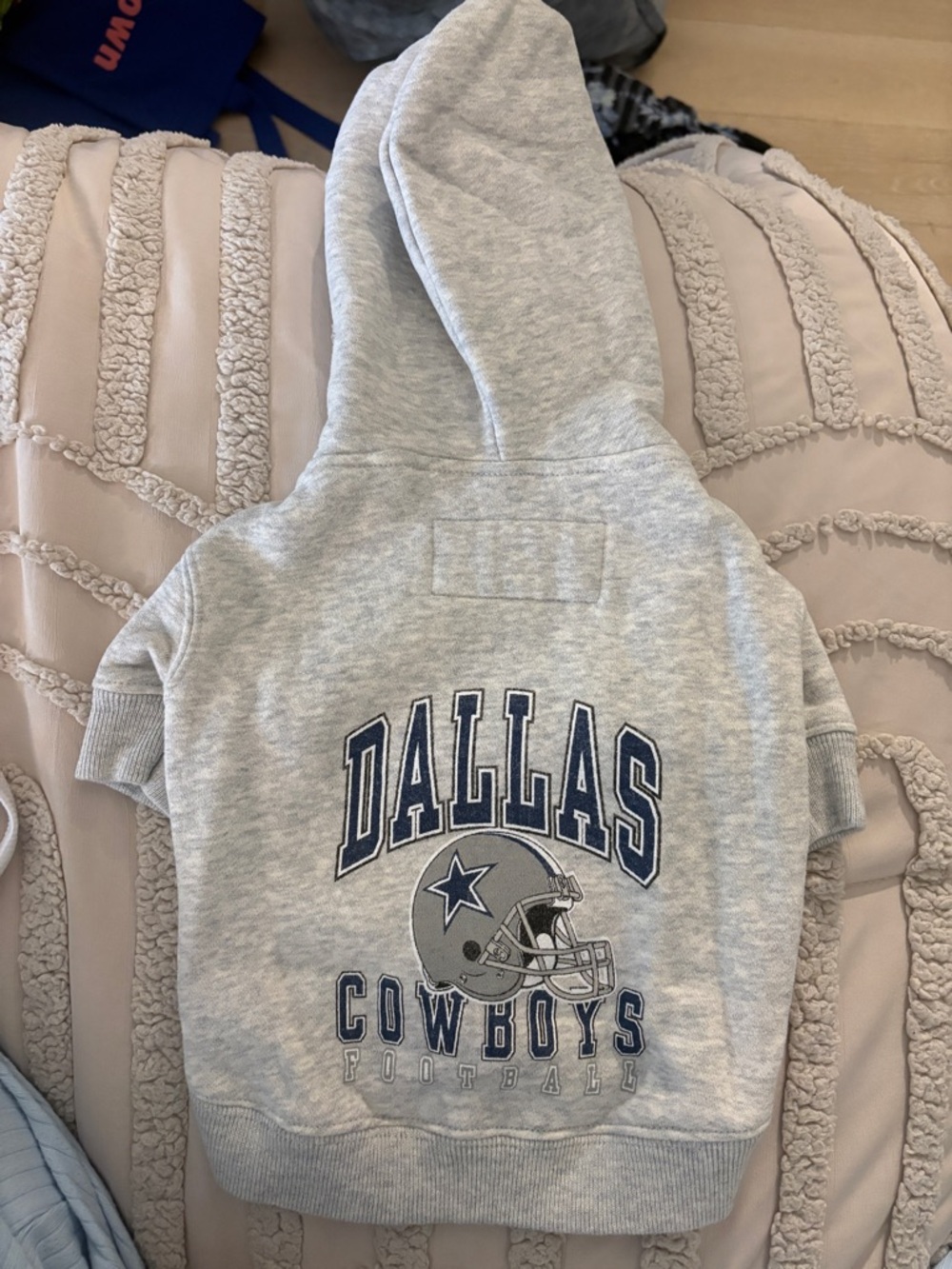 Abercrombie Dallas Cowboys Gray Dog Hoodie - NFL Team Pullover